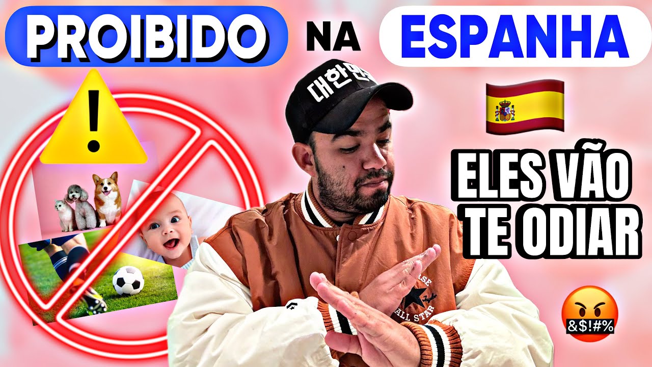 MORAR NA ESPANHA: Nunca façam essas coisas aqui⚠️