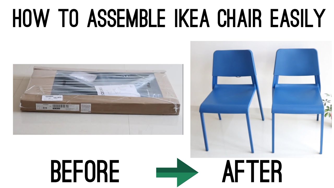 IKEA Chair Assembly | How to Assemble Chair from IKEA | TEODORES Chair | NikGoals