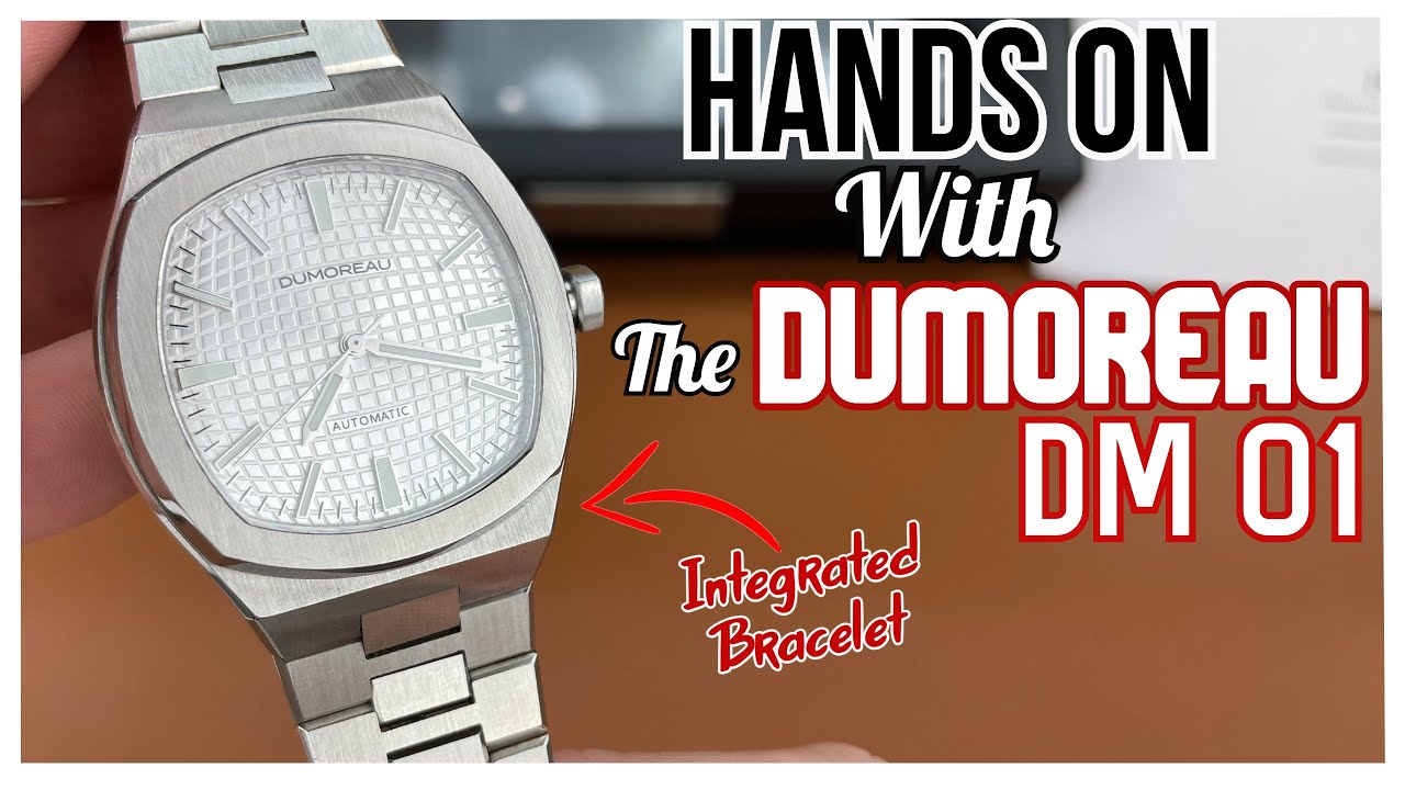 Dumoreau DM 01 Micro Brand Watch | Quick Overview | Cool Integrated Bracelet!