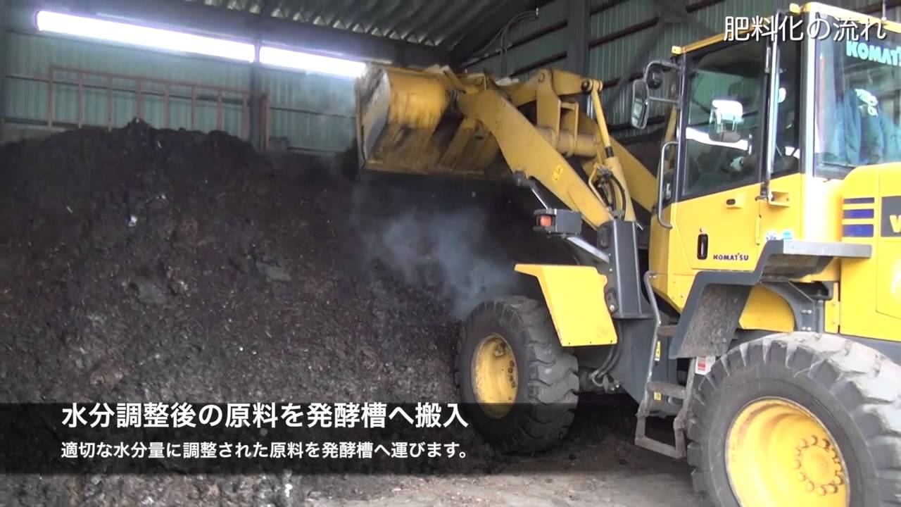 「堆肥化の流れ」バイオマスソリューションズ