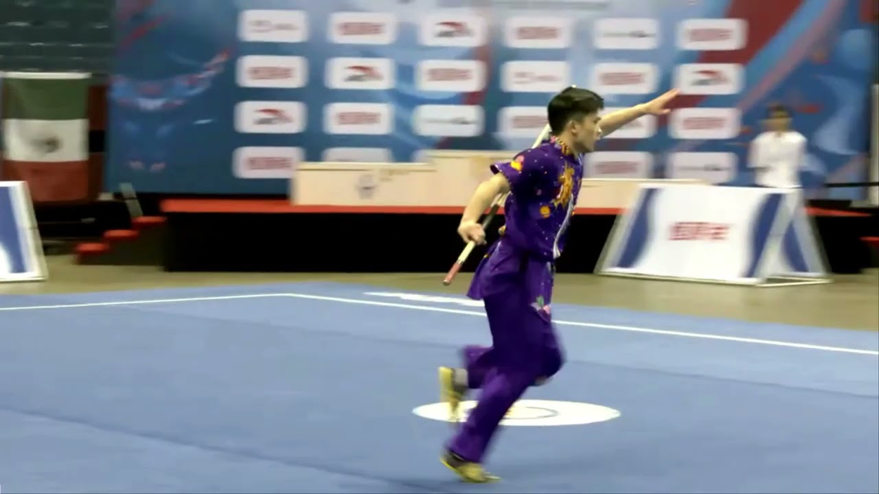 [2023] Jowen Lim (SGP) 🥇 Gunshu - HYX 16th World Wushu Championships