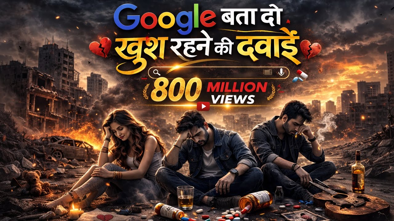 Google बता दो खुश रहने की दवाई 💔 | Sad Love Song 2026 | Heartbreak Hindi Song | VIVEK MATHUR MUSIC
