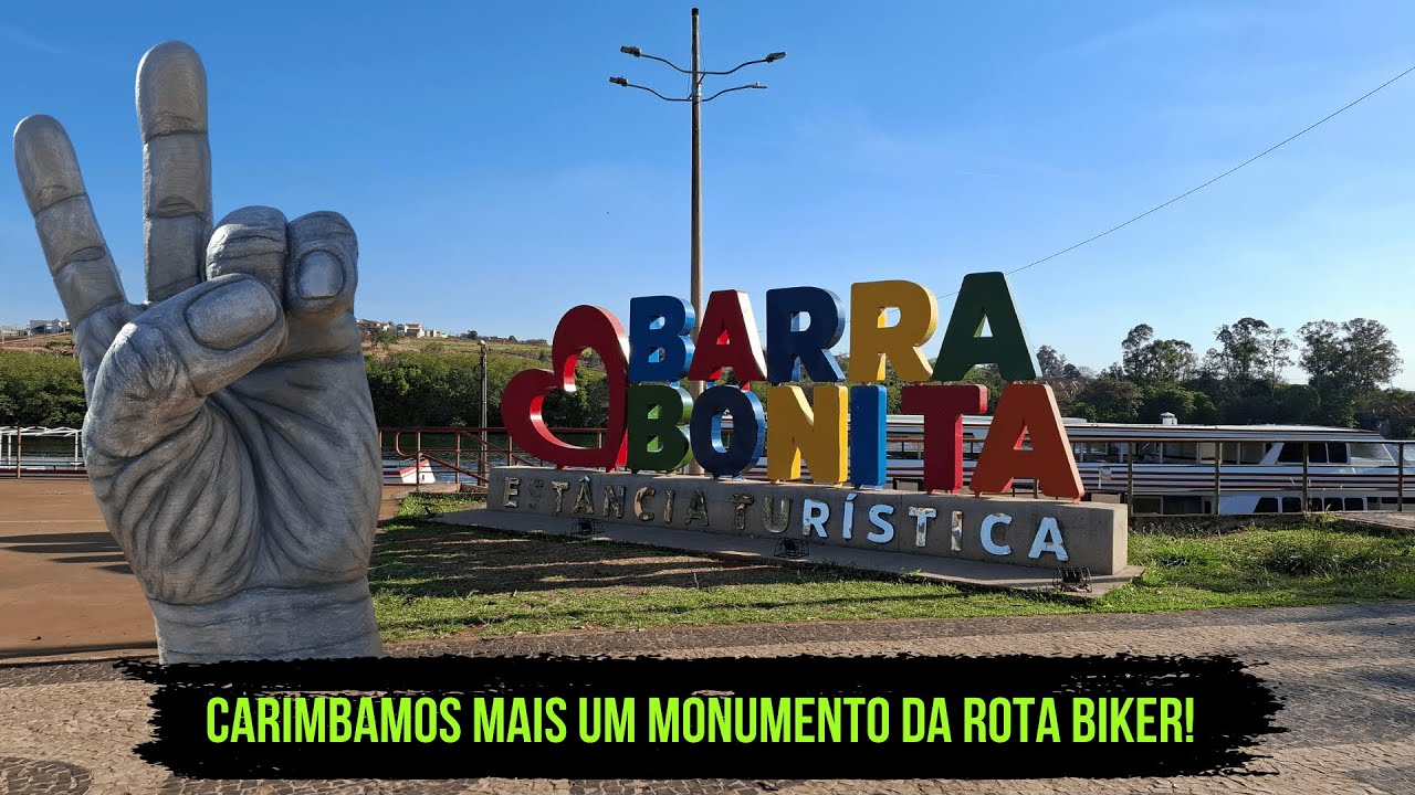 BARRA BONITA/SP DE MOTO | CARIMBAMOS O MONUMENTO 28 DA ROTA BIKER!