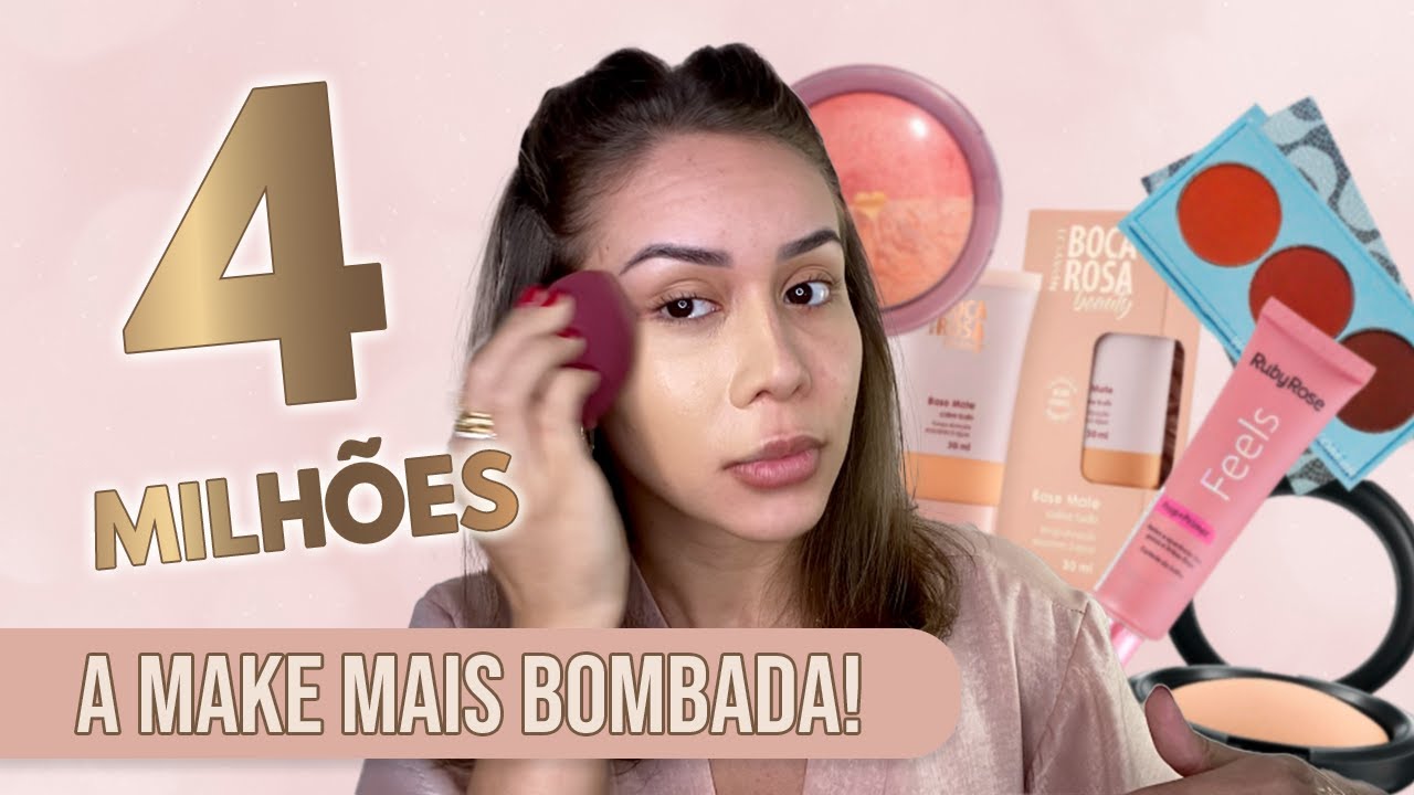 Maquiagem simples de fazer, rápida e linda | ATUALIZADA