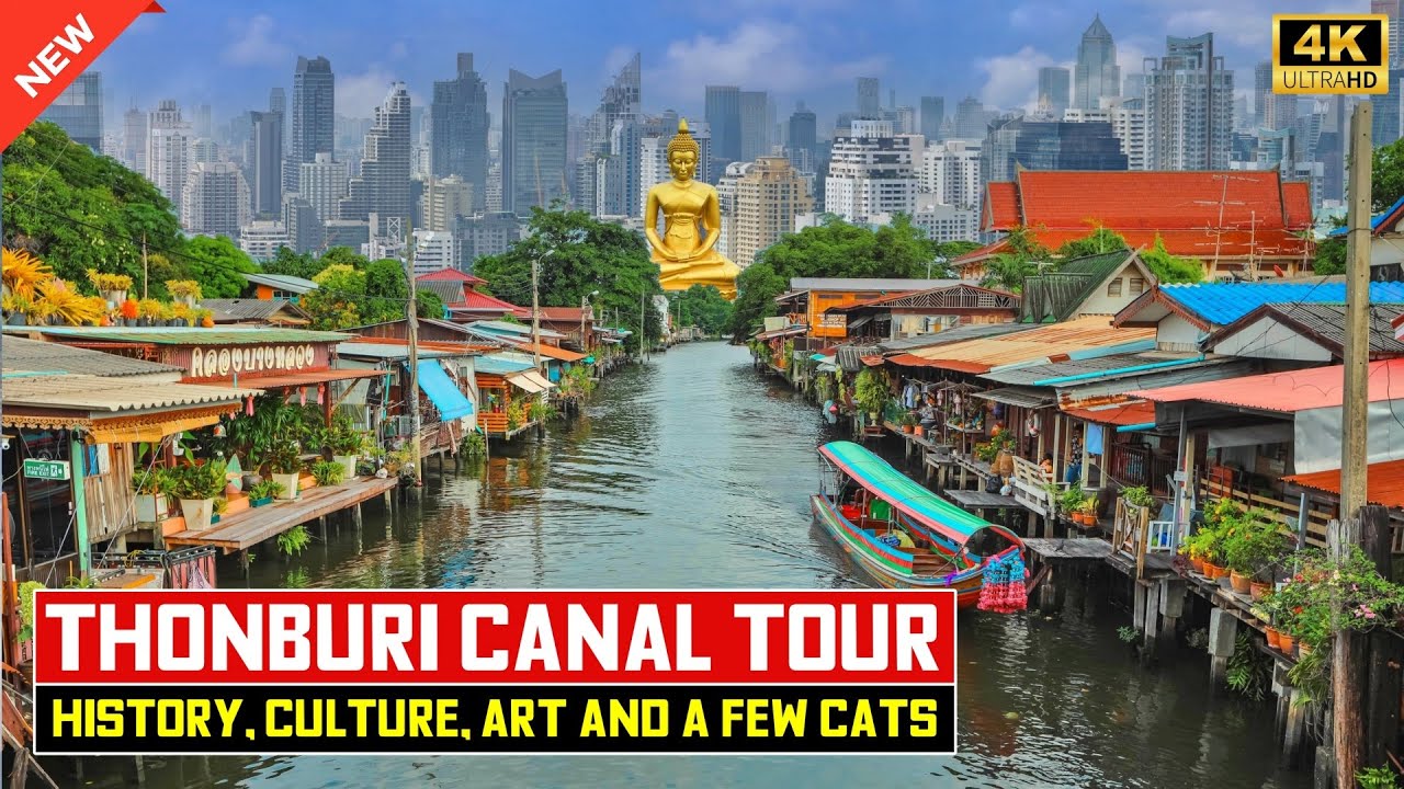 ✅Bangkok's #1 Canal Tour | THONBURI: The New Cool Destination Across The River (Forget Songwat)