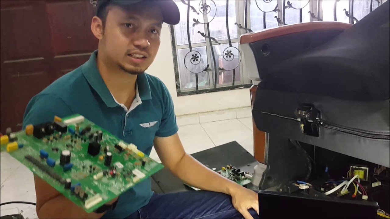RT-M02 Vending Machine Massage Chair: Cara Tukar Main board (Part 25)
