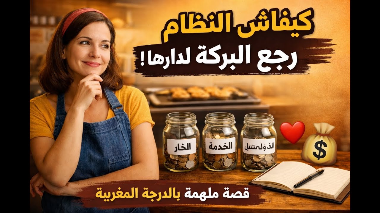 قصة ملهمة:سارة… كيفاش النظام رجّع البركة لدارها✅