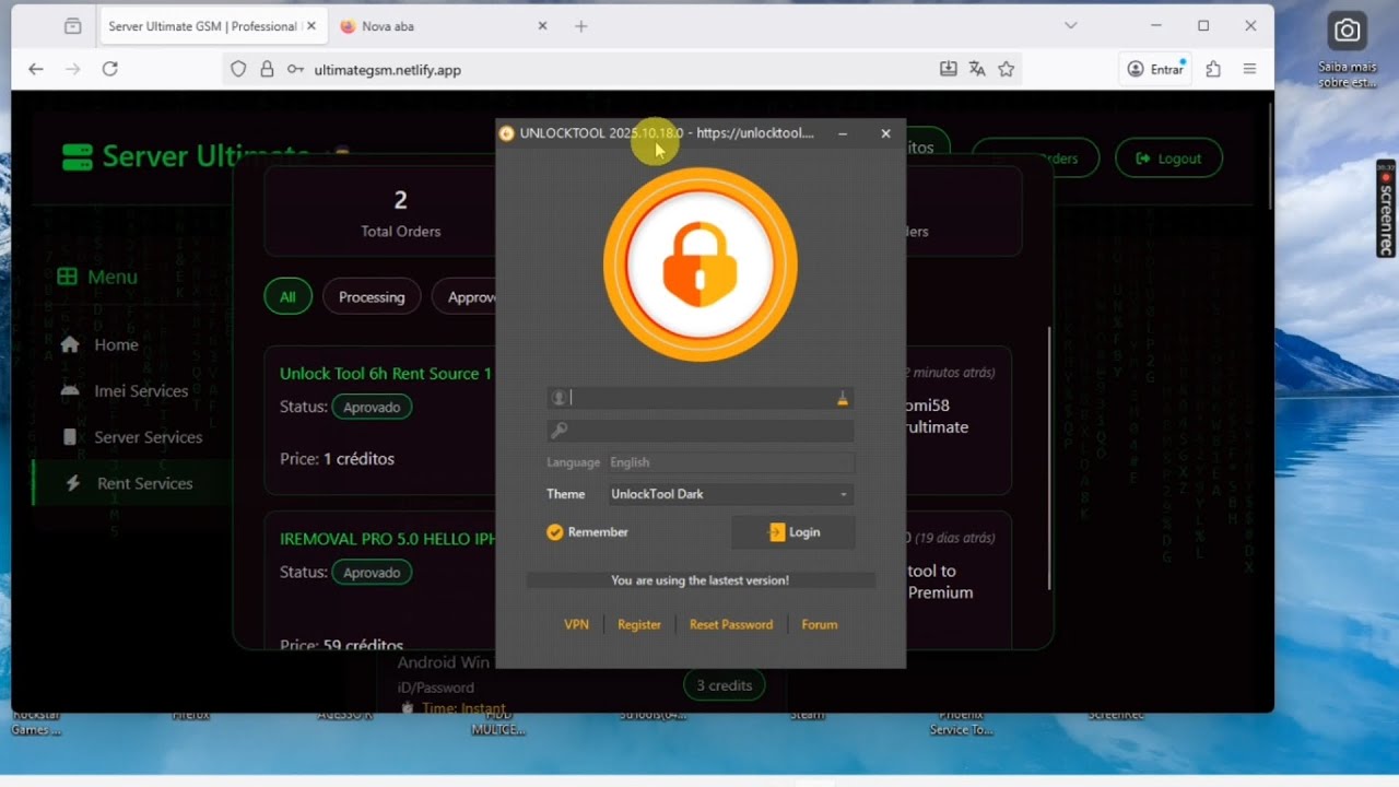COMO GERAR LOGIN UNLOCK TOOL | How to Generate Login Unlock Tool