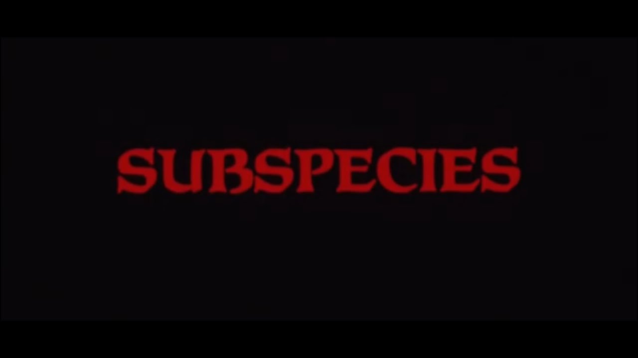 Subspecies 1991