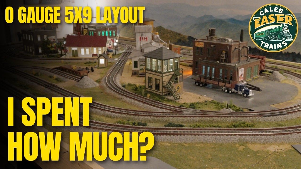 How Much Did My 5x9 O Scale Layout REALLY Cost? (Full Breakdown)