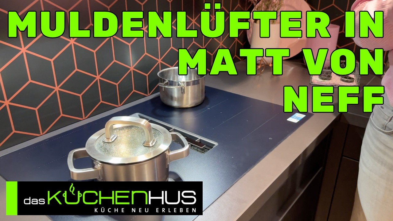 Der neue, kratzresistente, matte Muldenlüfter von NEFF!