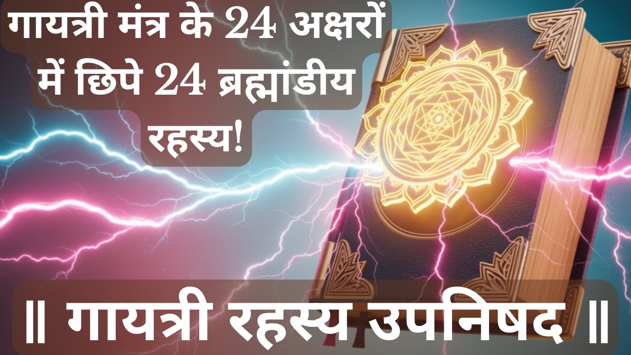 Secret Teachings of Gayatri Rahasya Upanishad | 24 cosmic principles in 24 letters of Gayatri Mantra