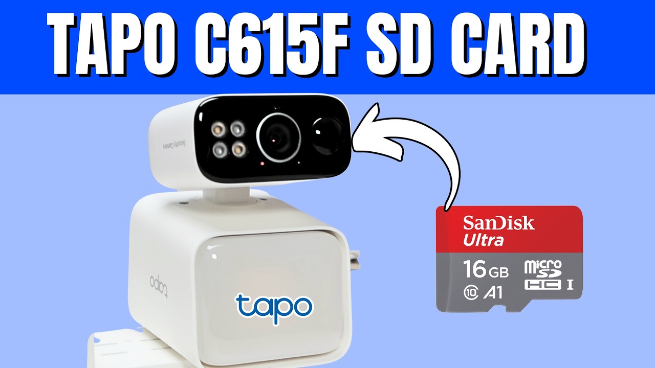 Tapo C615F: Инструкция по установке SD-карты