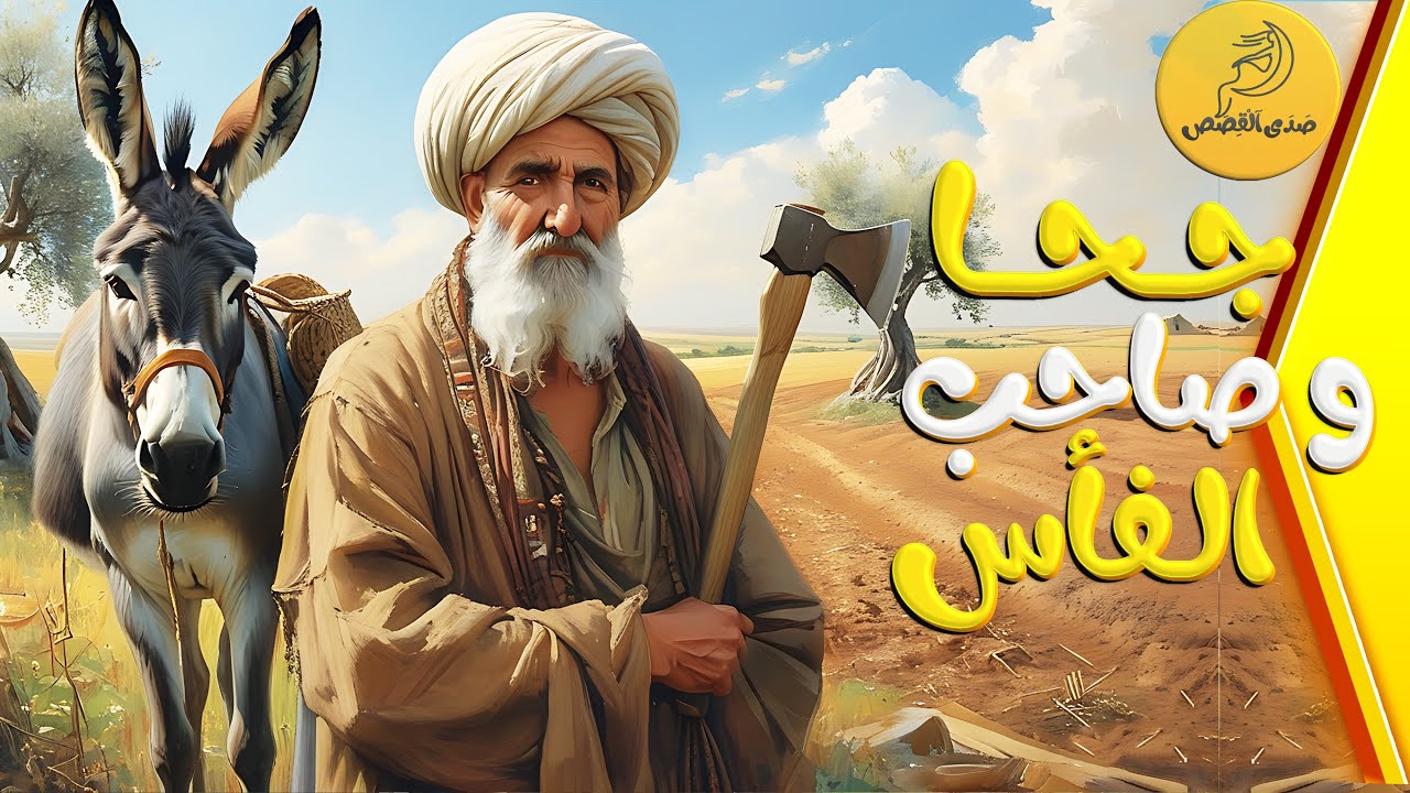 قصة جحا و صاحب الفأس - قصة فأس ضاعت و بستان أزهر وصداقة غيرت حياة قرية