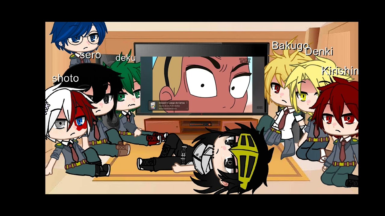 bnha reacciona a los dioses griegos hades,Hera,afrodita parte 1