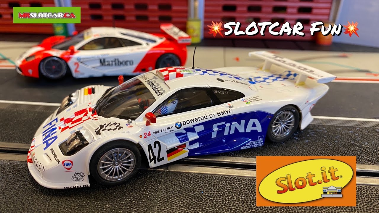 MrSlotcar faster than Slotit ?  McLaren F1 slot car