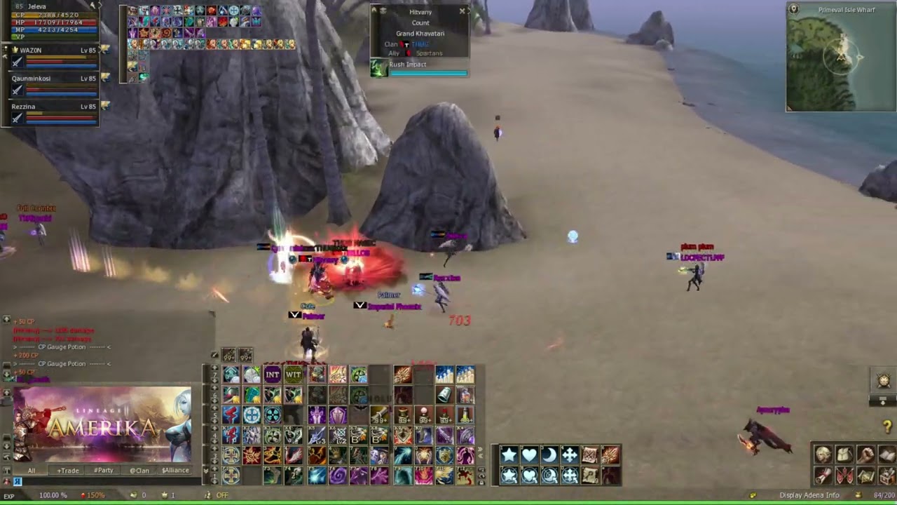Lineage II Amerika - PvP Zone - Just a noob SH