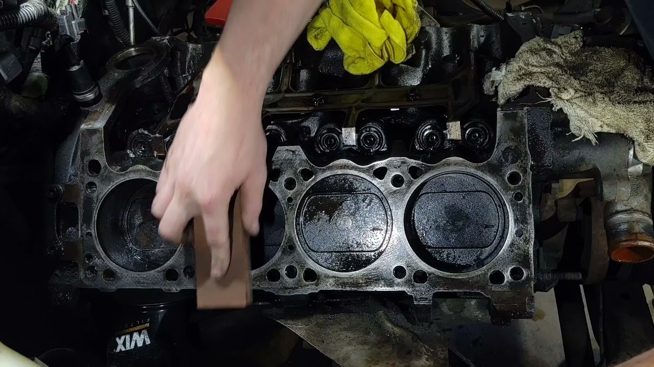 DIY head gasket surface prep