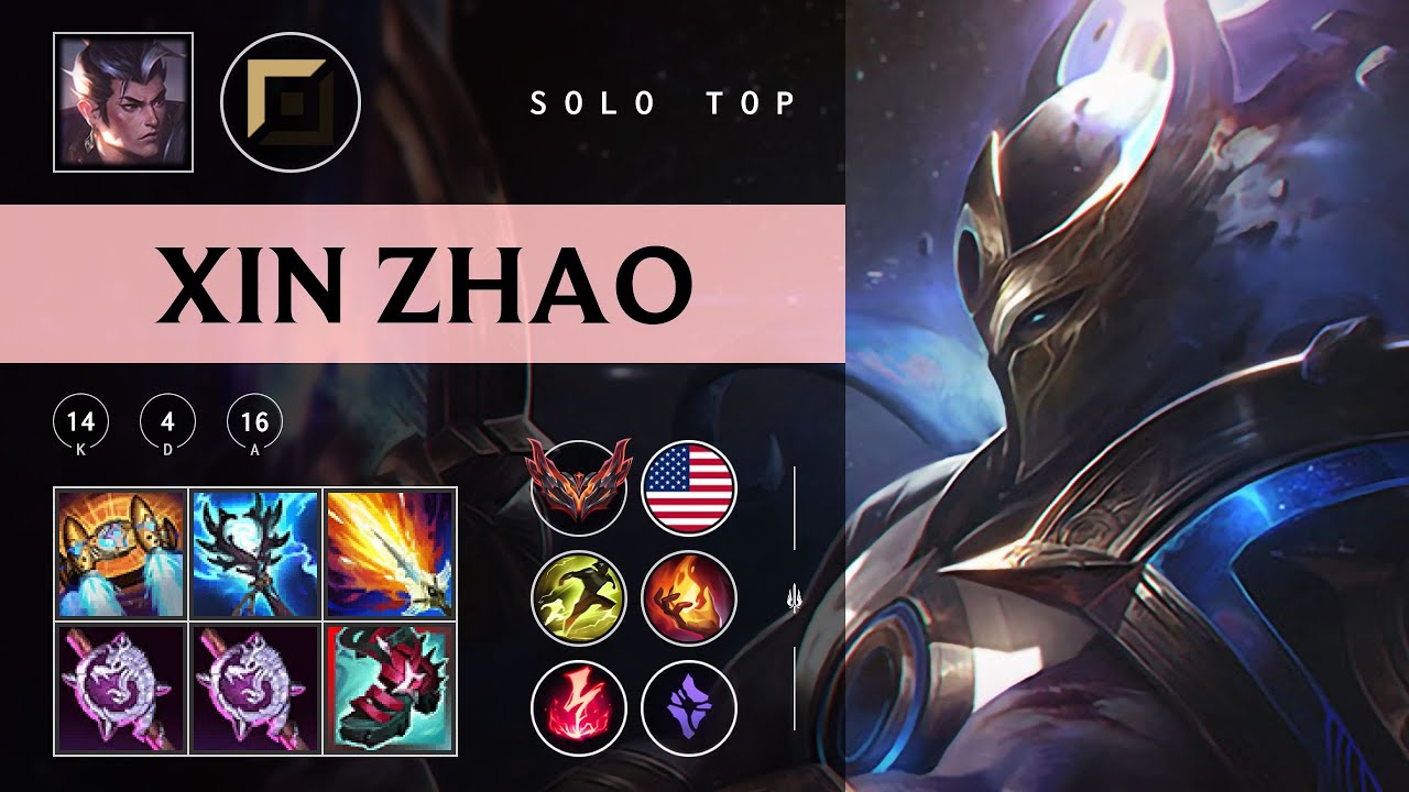 Xin Zhao Top vs Fiora - NA Grandmaster Patch 25.24