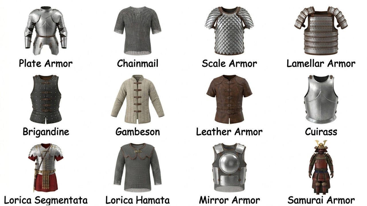 Every Type of Historical Armor Explained