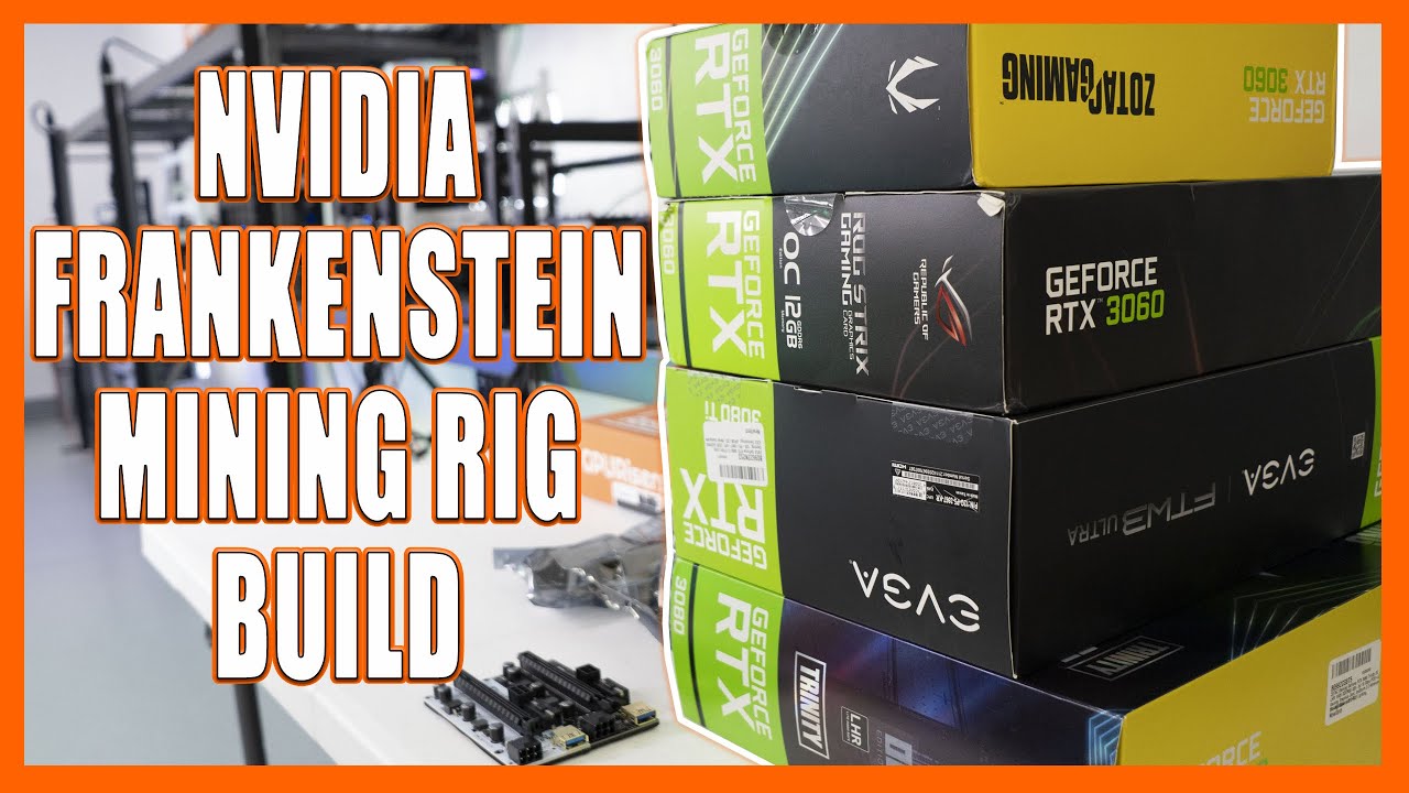 We Built a Nvidia Frankenstein Mining Rig - RTX 3080, RTX 3080 Ti, and RTX 3060 LHR Build