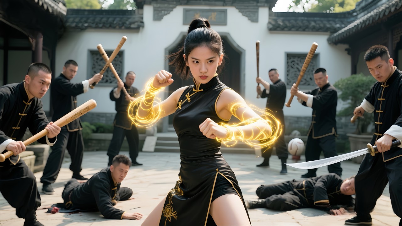 鄉下采藥女孩竟是百年難遇的武學天才！僅看一眼就能領悟無人能及的至高拳法，從此一路開挂制霸武林~ #chinese television dramas #逆袭 #爽剧  #shortdramas