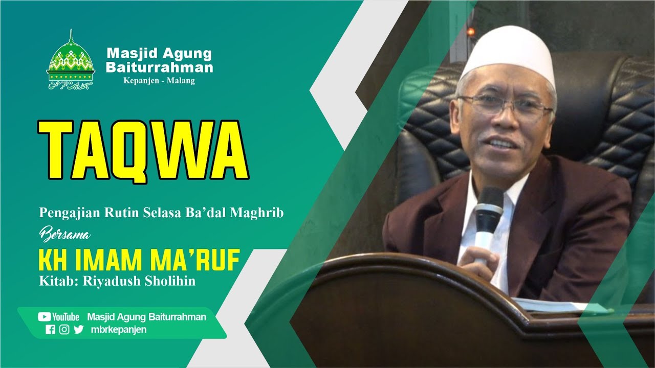 TAQWA - KH IMAM MA'RUF (31 JANUARI 2023)