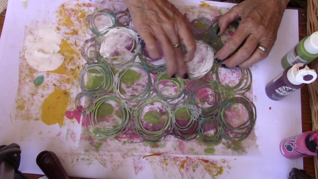 Mixed Media Extravaganza Part I Deli Sheets