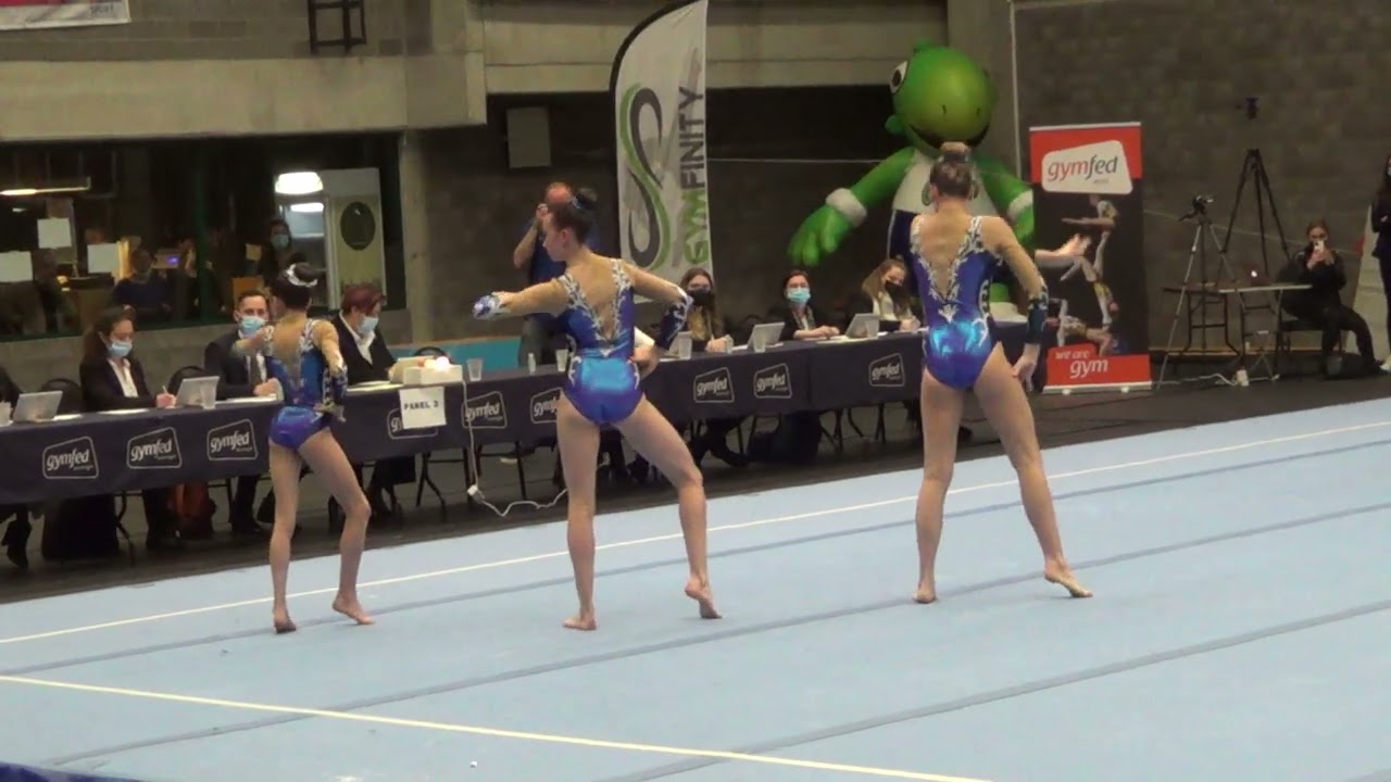 Acro KT Aalst niveau A 12/19 Balans Maysae Jinte Lisa PV1 Bazel