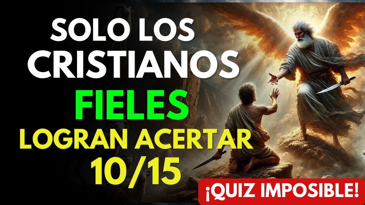 Este Test EXPONE Quién Conoce DE VERDAD la Historia de Abraham! ¡La Mayoría FALLA en la #9! ✝️⚡