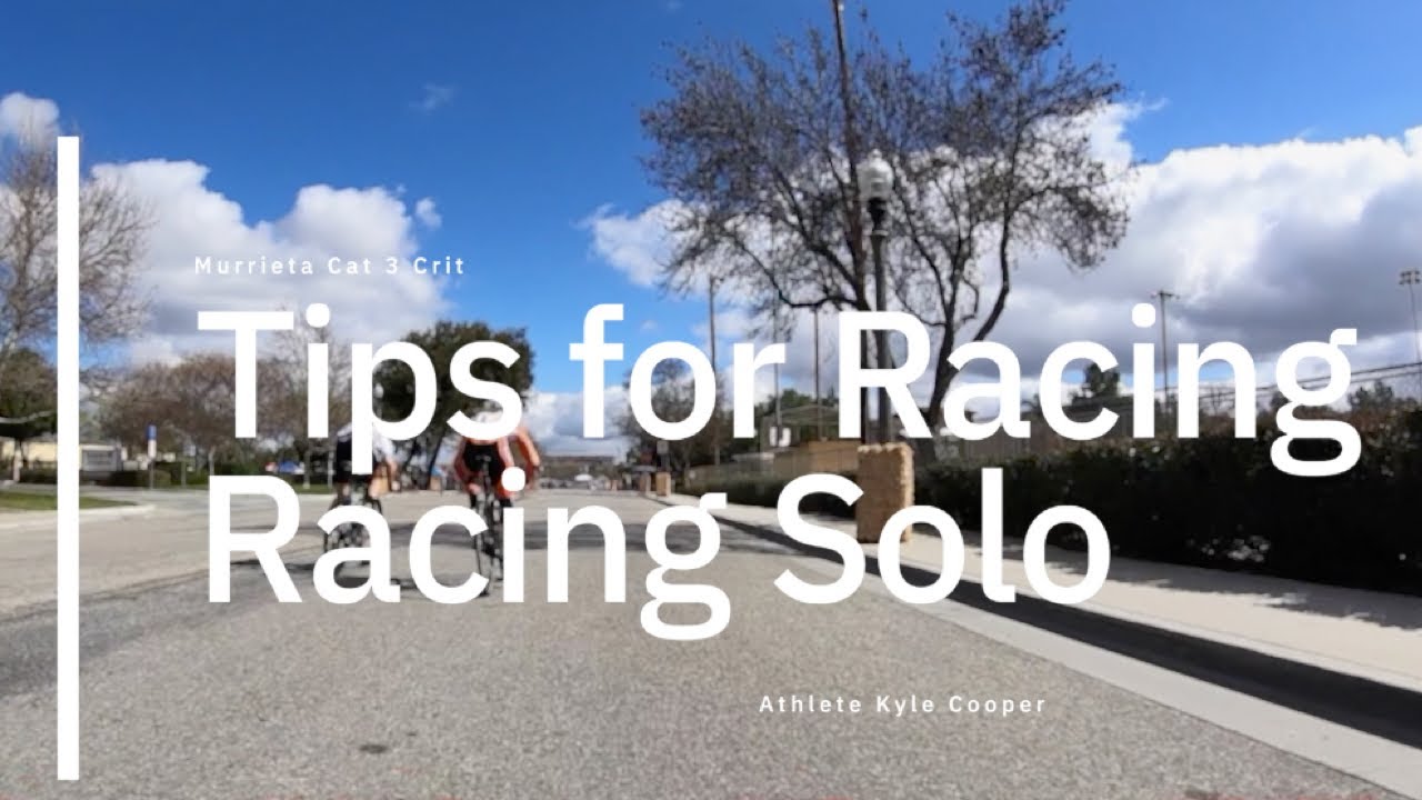 Criterium Racing Tips for Solo Riders | Murrieta Cat 3 Race Breakdown