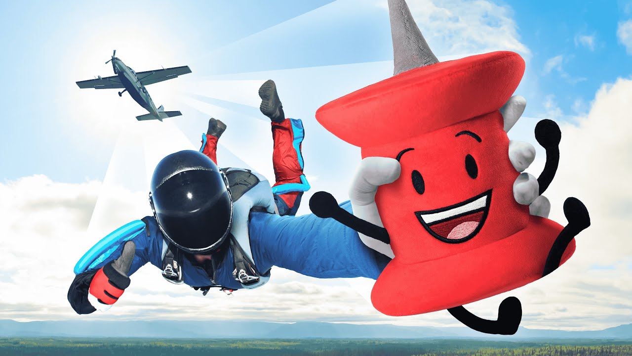 Падение булавки на Землю в РЕАЛЬНОЙ ЖИЗНИ — BFDI