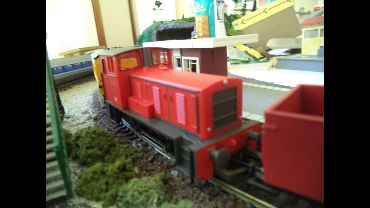 Viridian Valley Model Railway w/ Bagnall Diesel Shunter - September 2017