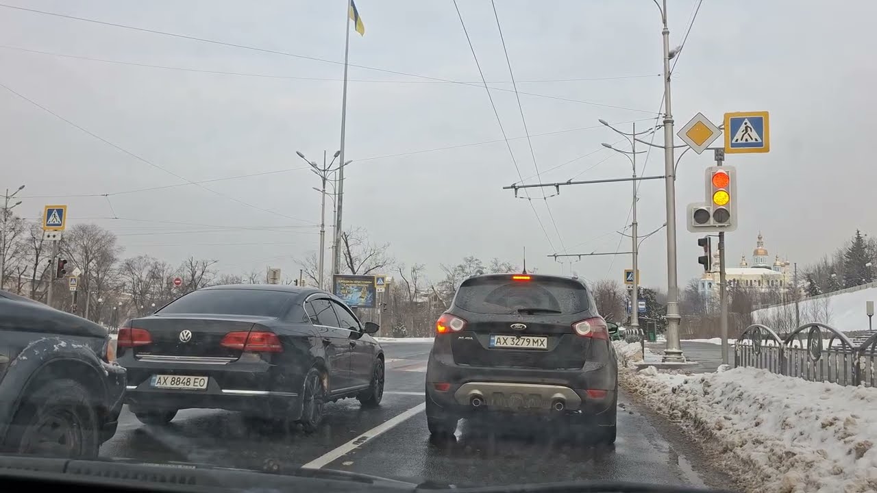 Маршрут 16. (Зима) Харьков МРЭО. Экзамен с первой попытки