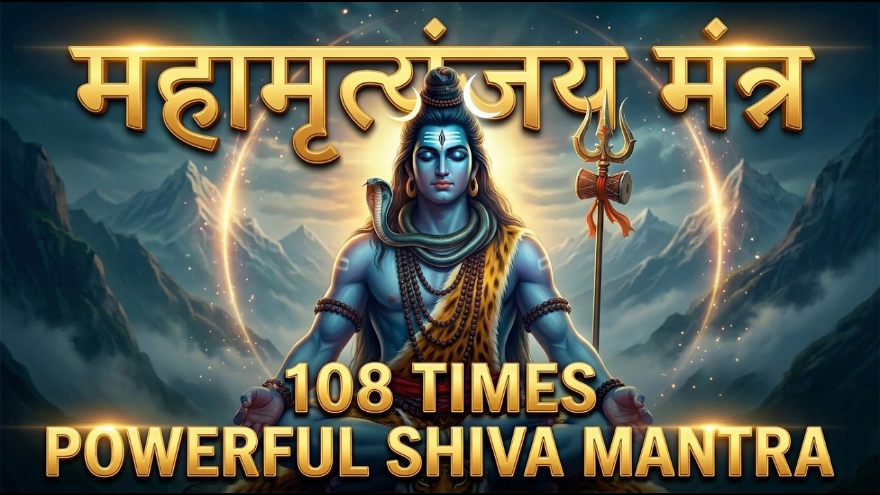 Om Tryambakam Yajamahe Mahamrityunjaya Mantra | Powerful Shiva Mantra for Protection & Healing