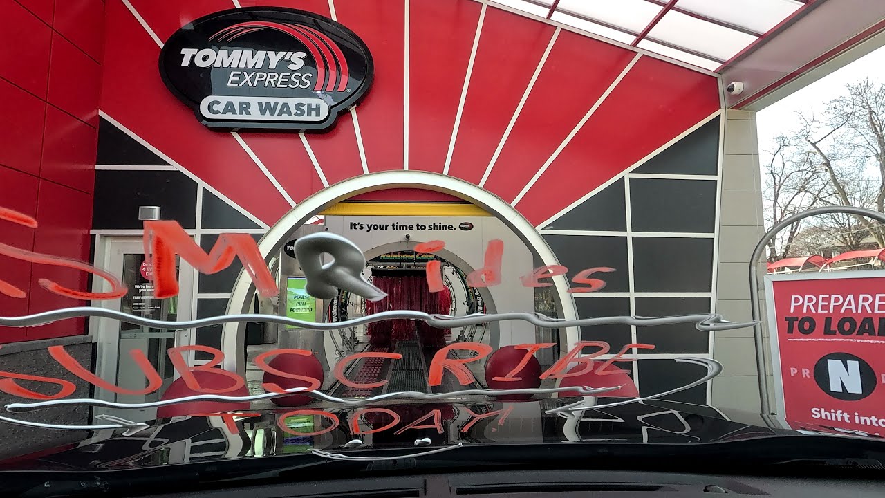 Tommy's Express Car Wash Tunnel Peoria, IL GoPro 4K POV ASMR