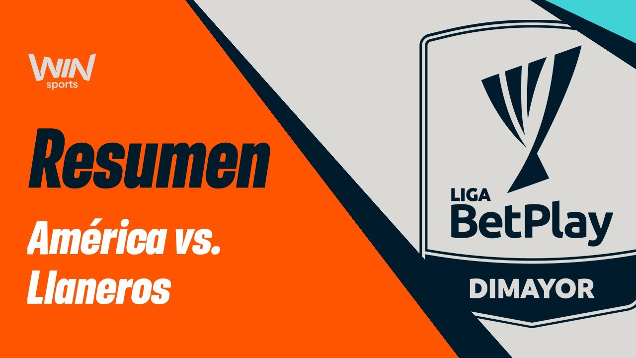 América vs. Llaneros (resumen y goles) | Liga BetPlay Dimayor 2025-I | Fecha 1
