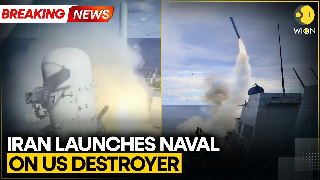 Iran Strikes Back: Tehran Claims US Destroyer Hit In Missile Strike | WION BREAKING
