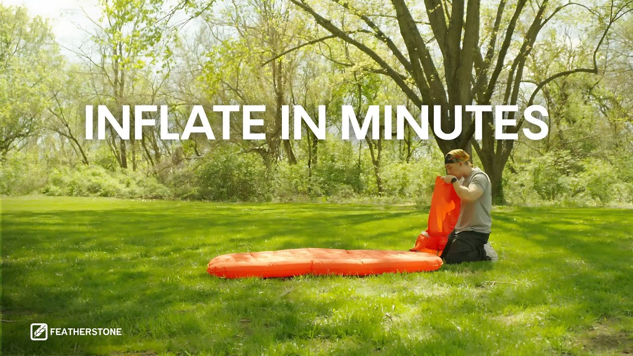 How to Inflate the Calcatta Air Sleeping Pad | Featherstone Outdoor Setup Guide