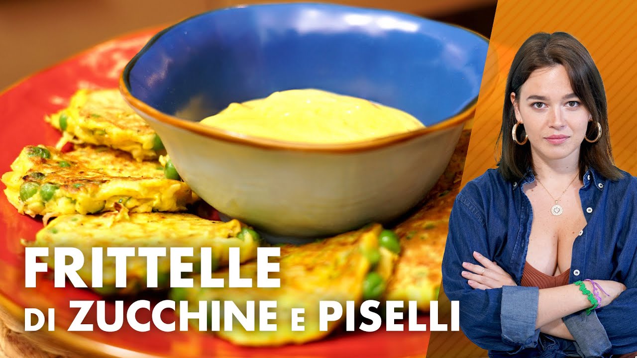 Frittelle di zucchine e piselli *CIPOLLINI*