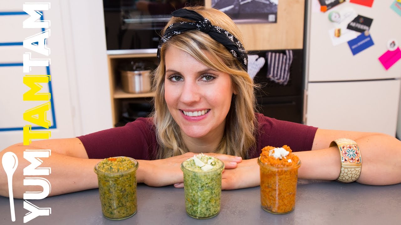 Pesto mal anders // Top 3 Pesto herzhaft & süß // #yumtamtam