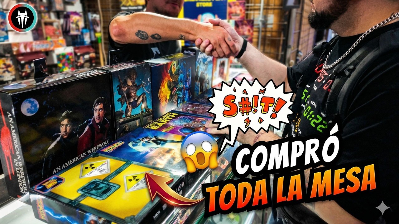 😱 COMPRANDO TODA LA MESA DE FIGURAS❗En el Mercado Persa BIO BIO #figurasdeaccion #coleccionismo