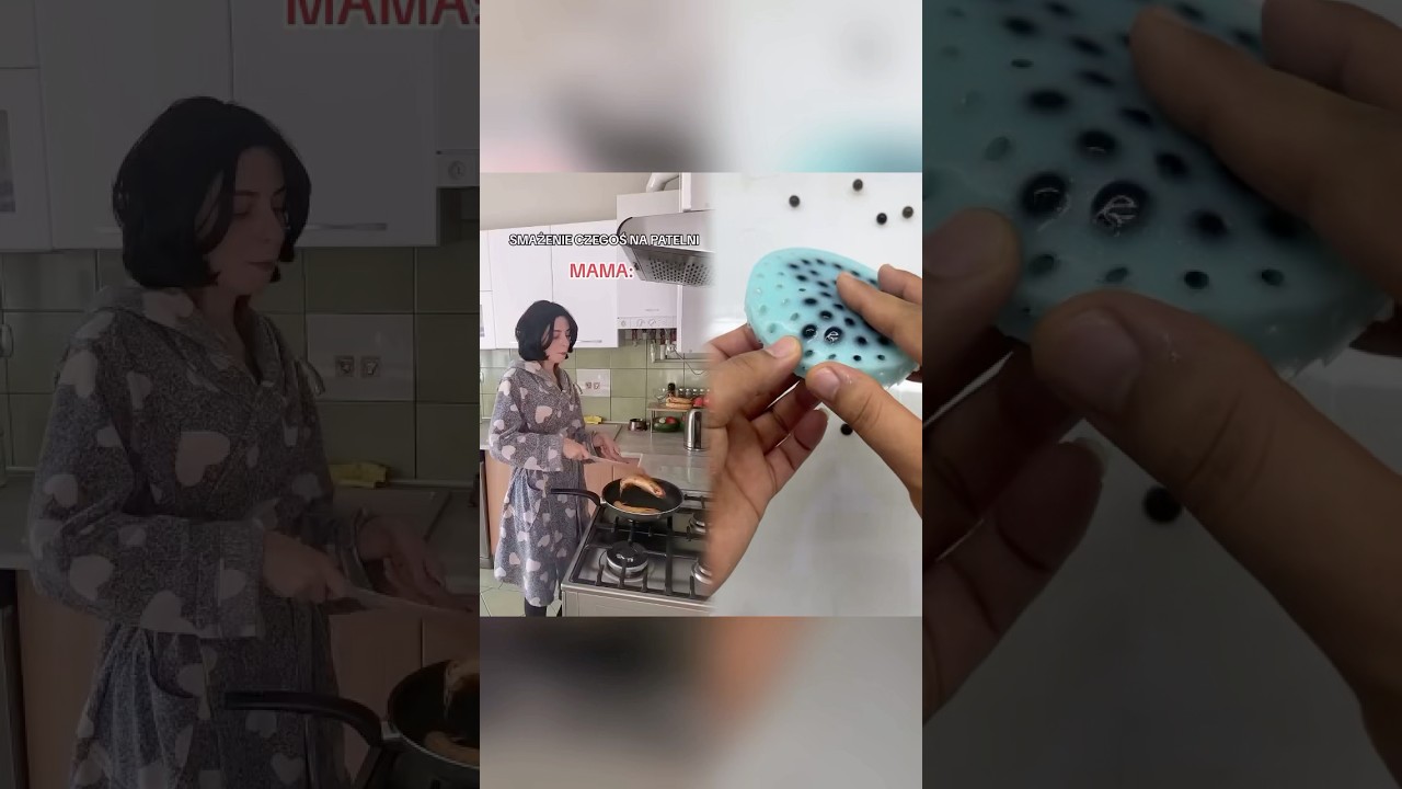 TEŻ BOICIE SIĘ STRZELAJĄCEGO TŁUSZCZU Z PATELNI? #shorts #comedy #funny #humor#fyp #foryou