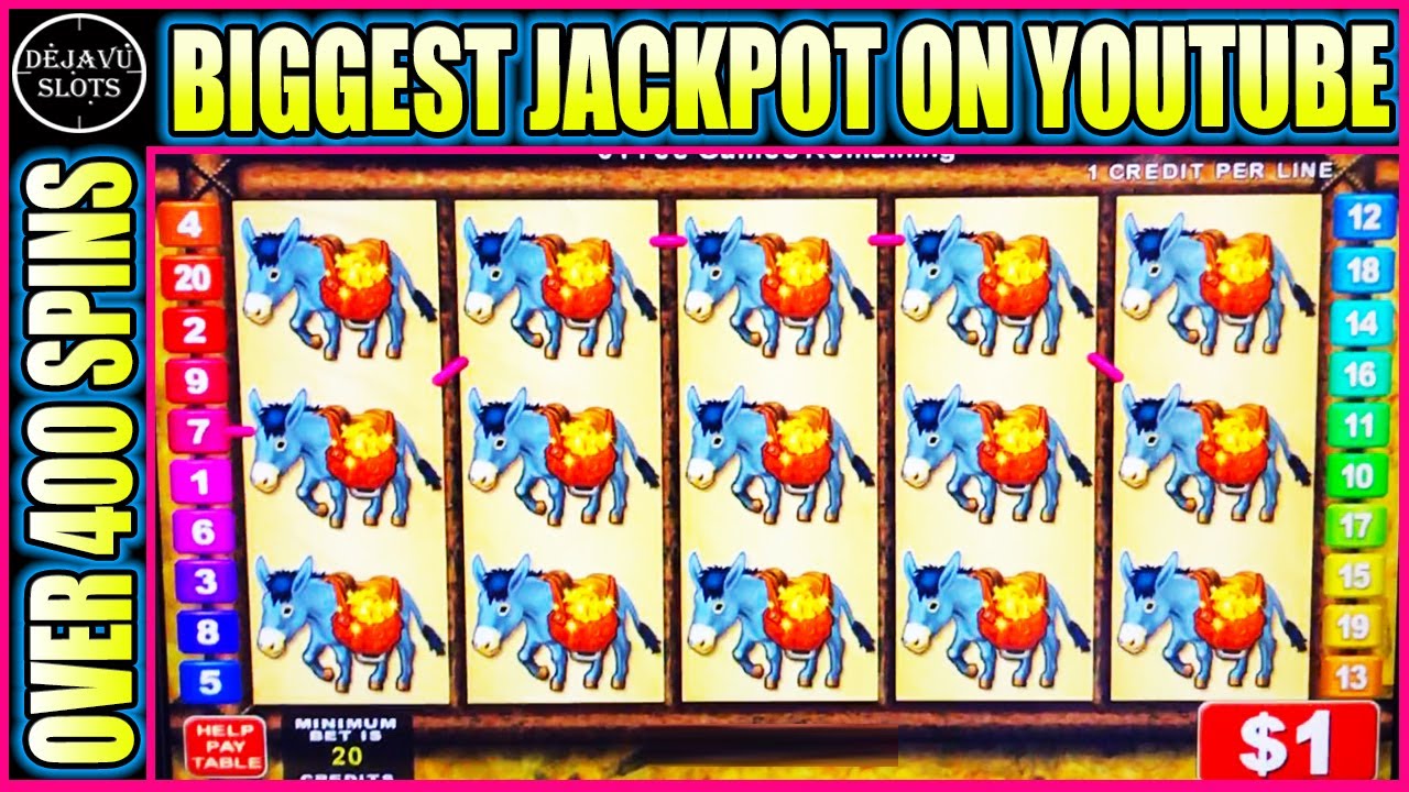 BIGGEST JACKPOT ON YOUTUBE MONEY BLAST HIGH LIMIT SLOT MACHINE OVER 400 SPINS
