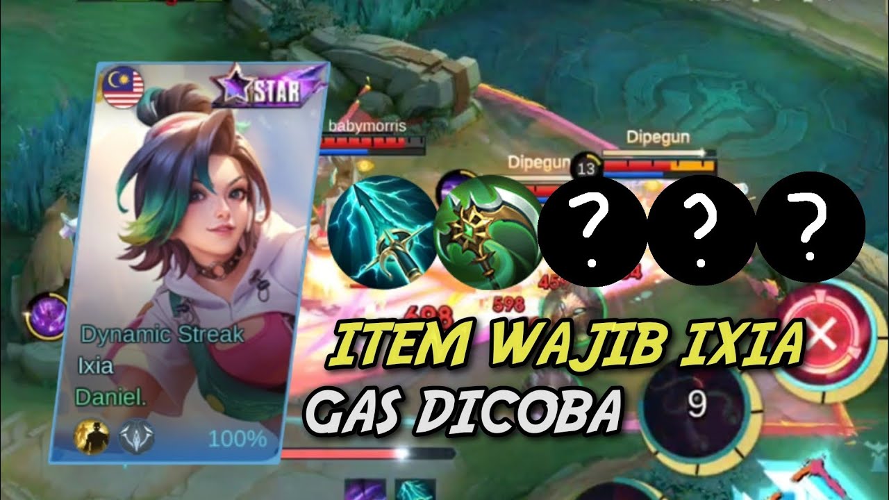 ITEM WAJIB IXIA DI SOLO RANK !! IXIA GAMEPLAY 