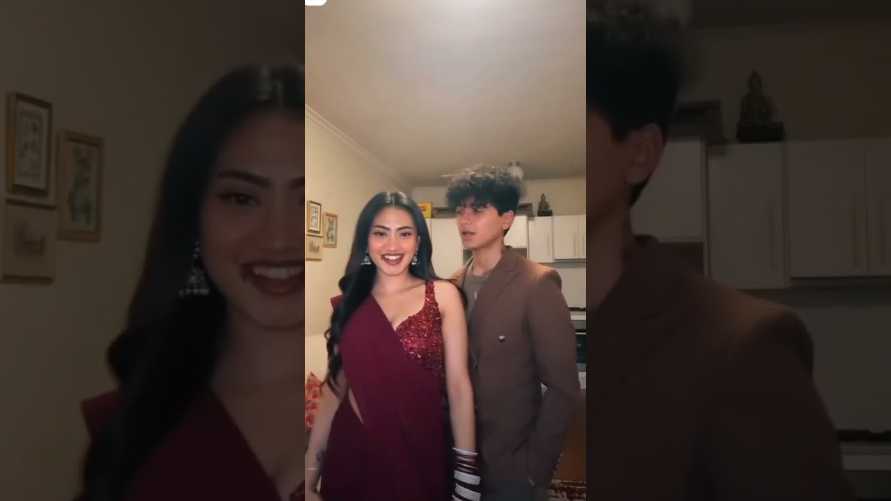 Nepali couples 💘💐song name- Kasari 