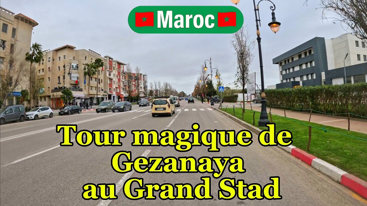 Tour magique de Gezanaya au Grand Stade de Tanger