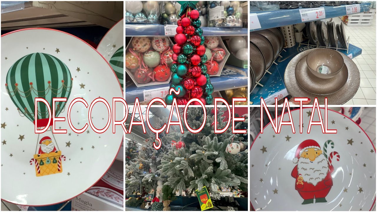 TOUR ✨NOVIDADES DECORAÇÃO NO ALCAMPO DE NATAL ✨🌲2024