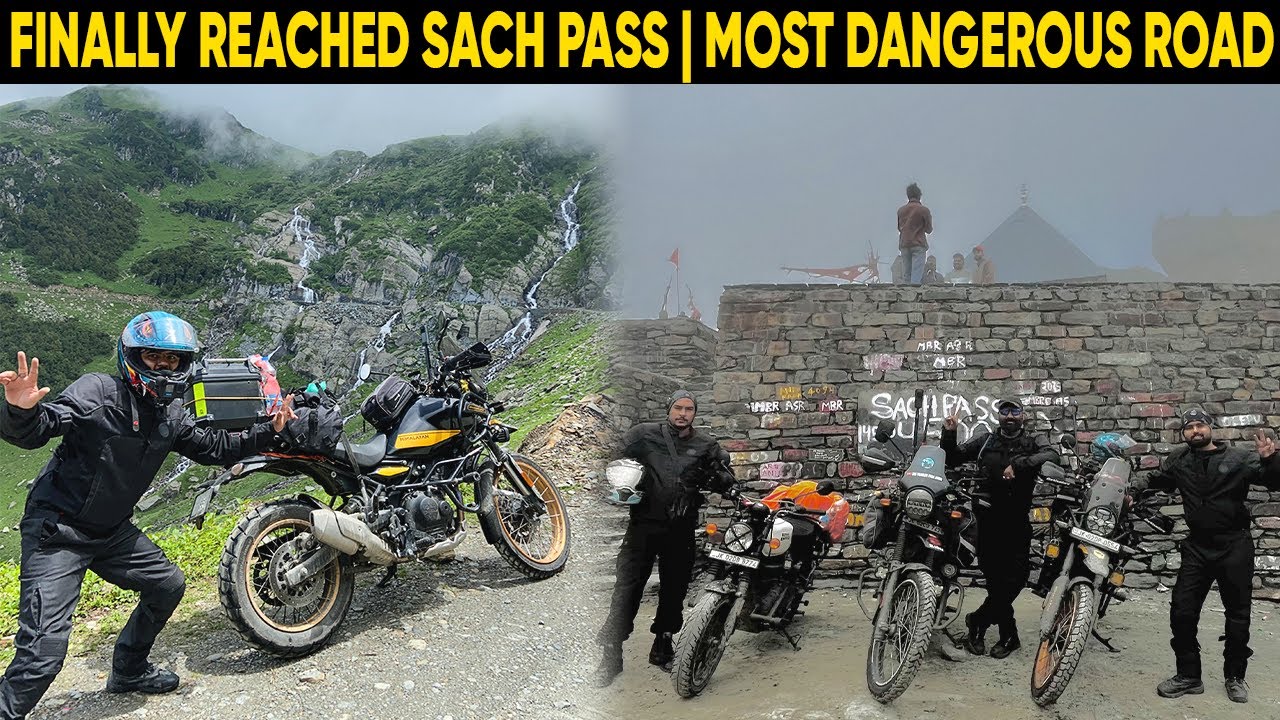 Finally Reached Sach Pass 😍 | Deadly Off Road On Himalayan 450 | Dografromparvat