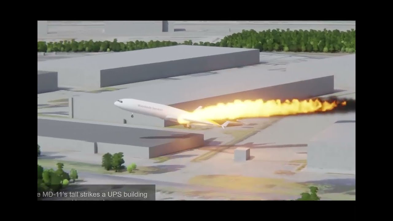 UPS Flight 2976 CVR Reconstruction + Animation 